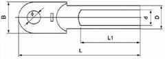 DT copper cable connector terminal 