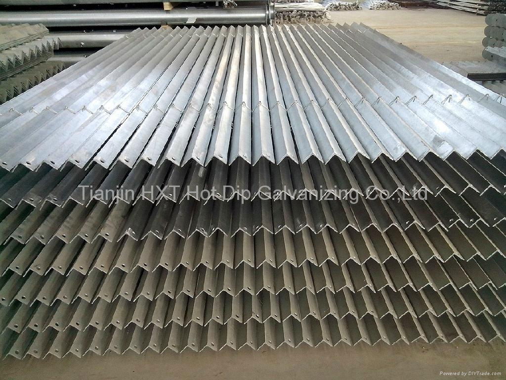 Hot dip galvanized steel angles 2