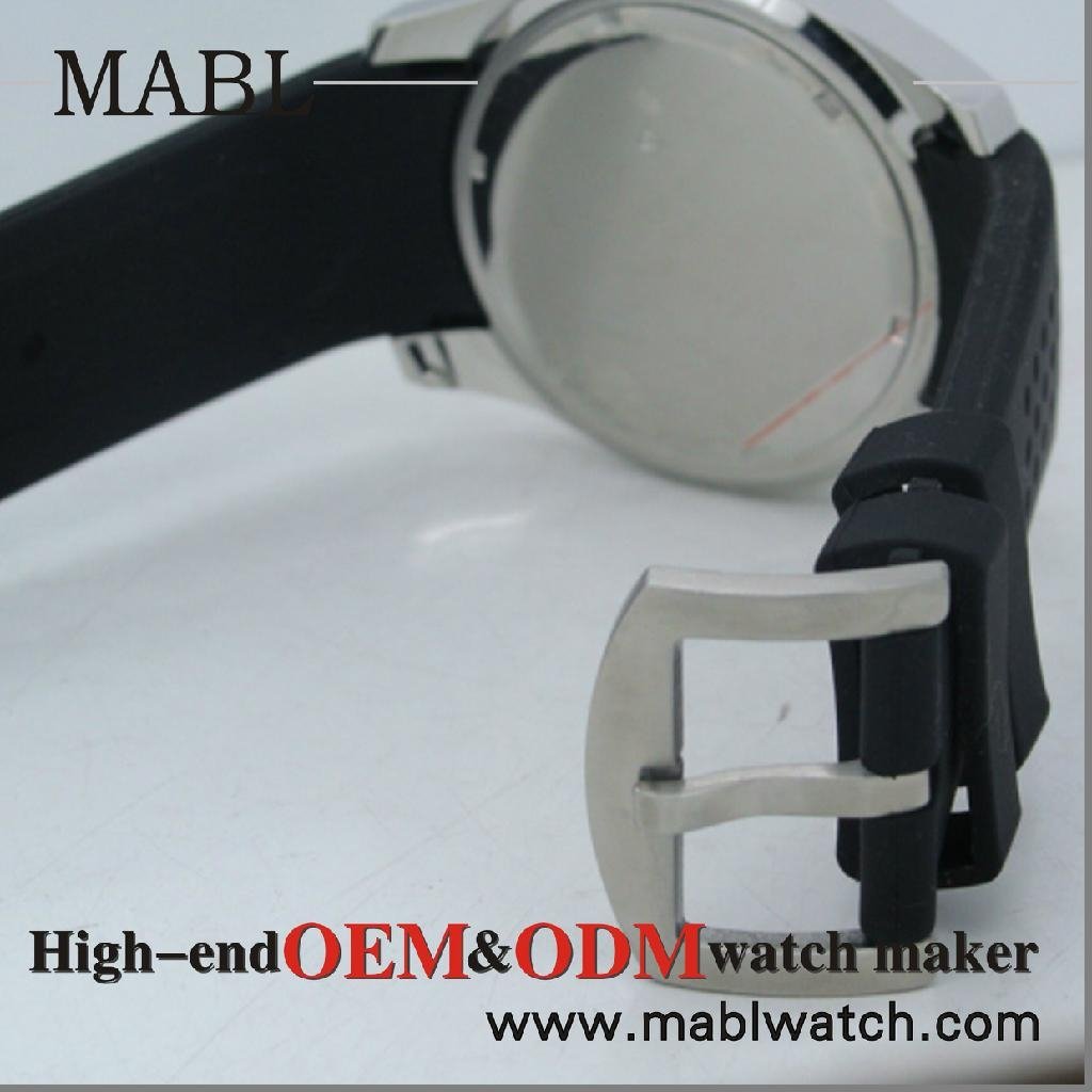 Black styles Military watches,316 stainless steel watch case 46.0 * 54.0  3