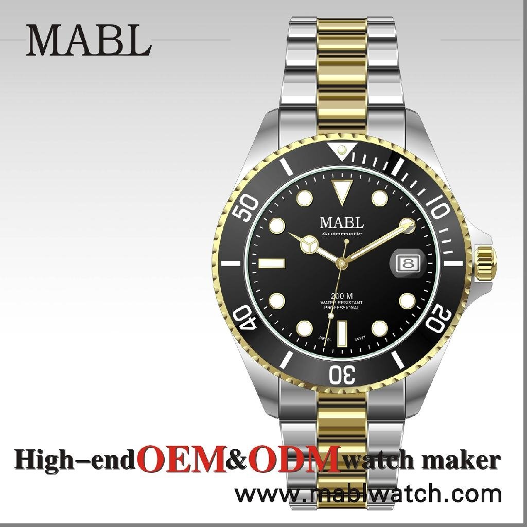 20 ATM Diving watches,SS6160G 3
