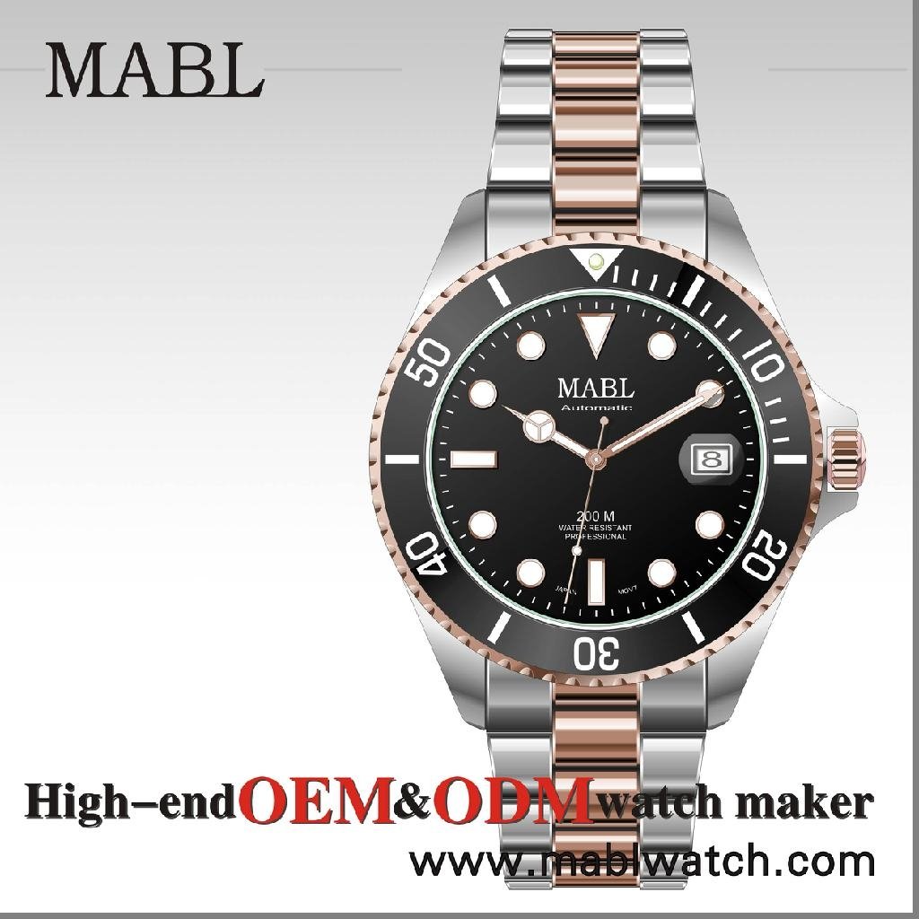 20 ATM Diving watches,SS6160G 4