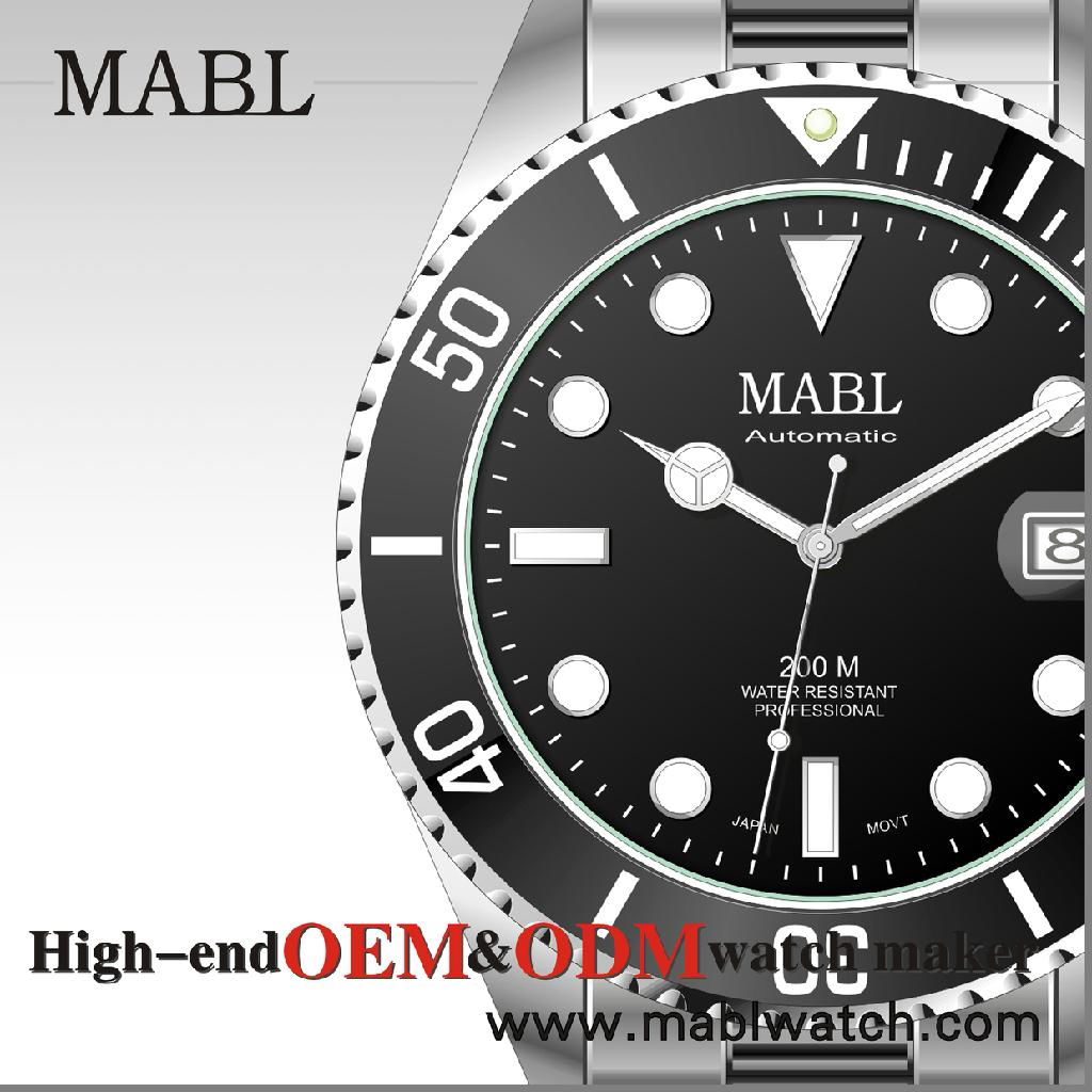 20 ATM Diving watches,SS6160G 5