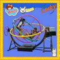 2013 Best selling most popular thrilling amusement human gyroscope rides 2