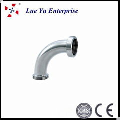 Stainles Steel Sanitary Pipe Fittings union type elbow