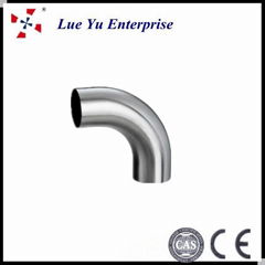 Stainles Steel Sanitary Pipe Fittings long radius butt weld elbows