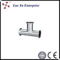 Stainless Steel Sanitary Pipe Fittings clamp tee