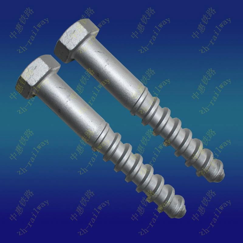 Hexagon screw spike 24x160 for subway parts 