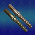 Double-headed screw spike 