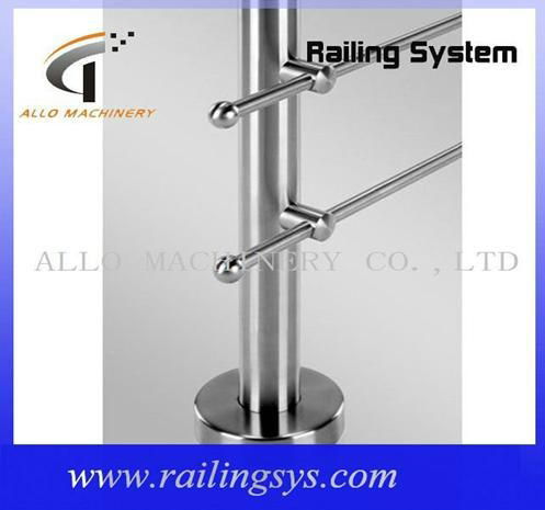 stainless steel crossbar holder for railing  4