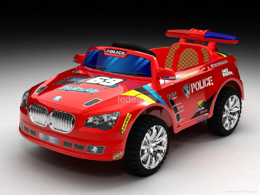 Kids Ride On Remote Control Car Toys with Music,Front Working Lights  2