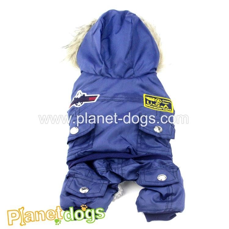 blue dog coat