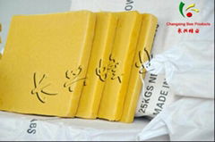 yellow beeswax slabs 