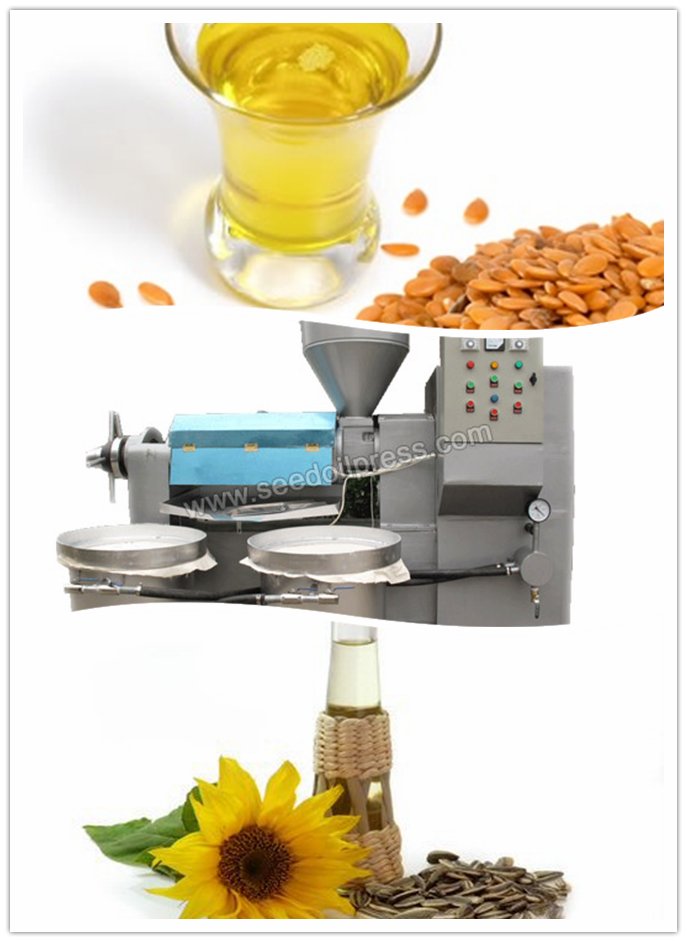 Integrated screw oil press Soybean oil press Sunflower oil expeller
