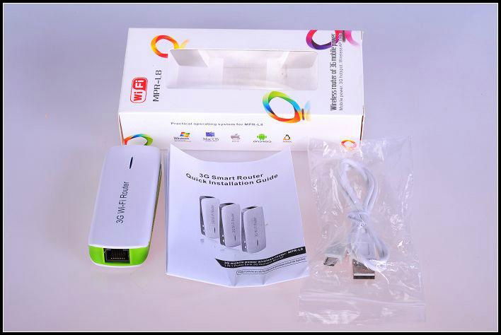 LMK 3G wireless router with power bank 3