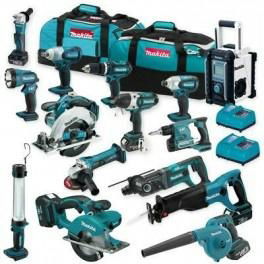 Makita LXT1500 18-Volt LXT Lithium-Ion Cordless 15-Piece Combo Kit