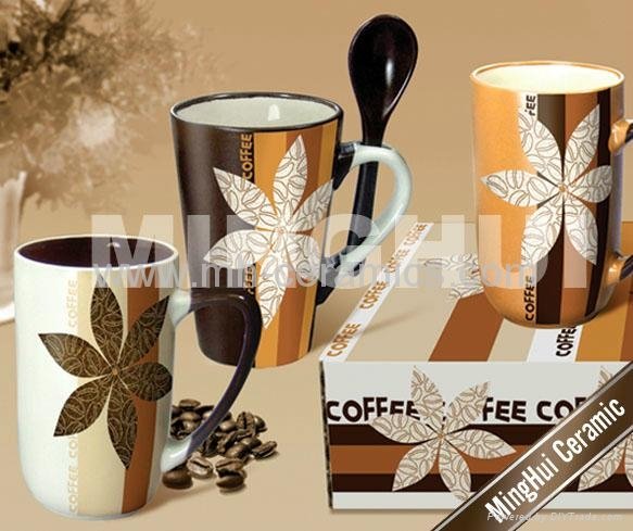 coffee mugs with spoons 3