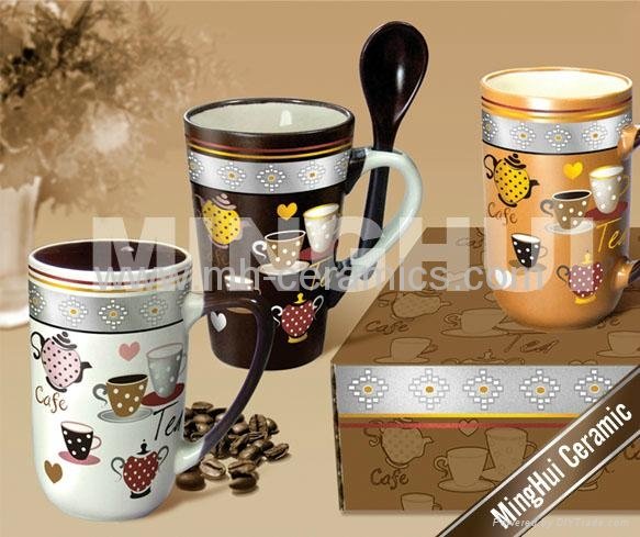 coffee mugs with spoons 4
