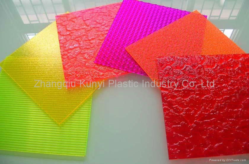 High Quality PMMA Cast Color Acrylic Sheet 4