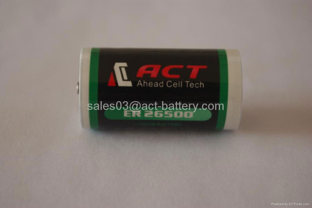 3.6V er26500 size C lithium battery 3