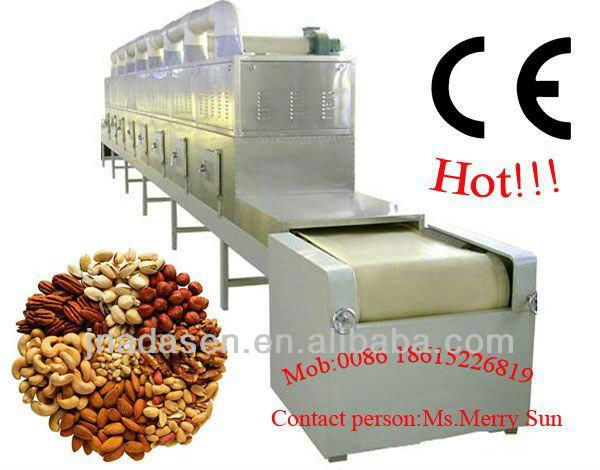 Red dates drying and sterilization microwave oven machine 2