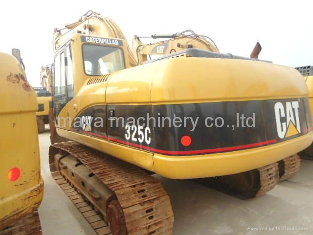 Used excavator caterpillar 325c 2