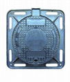 Round manhole cover and frame 2