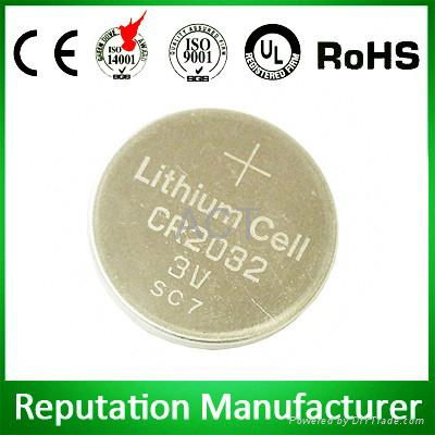 CR2032 3V Lithium Button Cell Battery