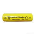 ACT rechargeable ni-cd aa 600mah 1.2v battery 3