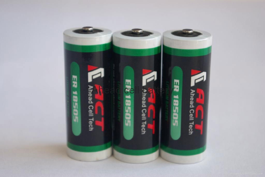 ACT ER18505 3.6V 4Ah Size A Lithium Battery  4