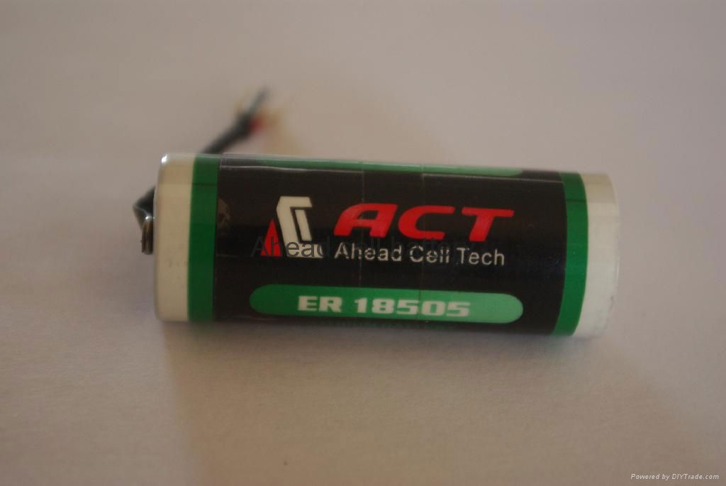 ACT ER18505 3.6V 4Ah Size A Lithium Battery  5