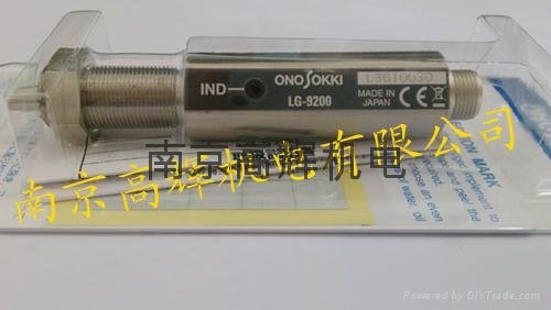 日本ONOSOKKI小野測器光電式轉速傳感器LG-9200