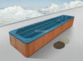 Monalisa all-in-one pool combined with a luxury spa M-3326