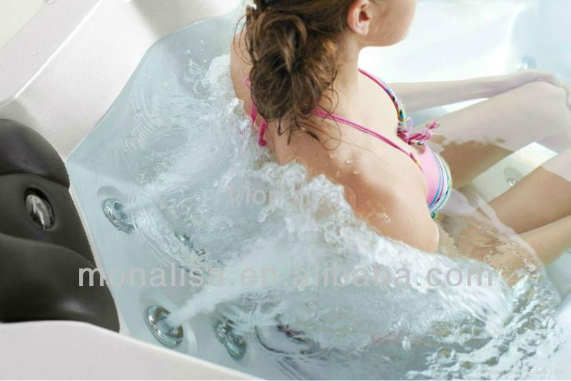 Monalisa large and deep jacuzzi hot tub with 51 jets M-3350 5