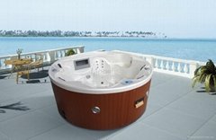 Monalisa 6 person outdoor round hot tub M-3356