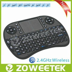 Popular Design For Small Keyboard Mini Wireless Keyboard With TPU Keys