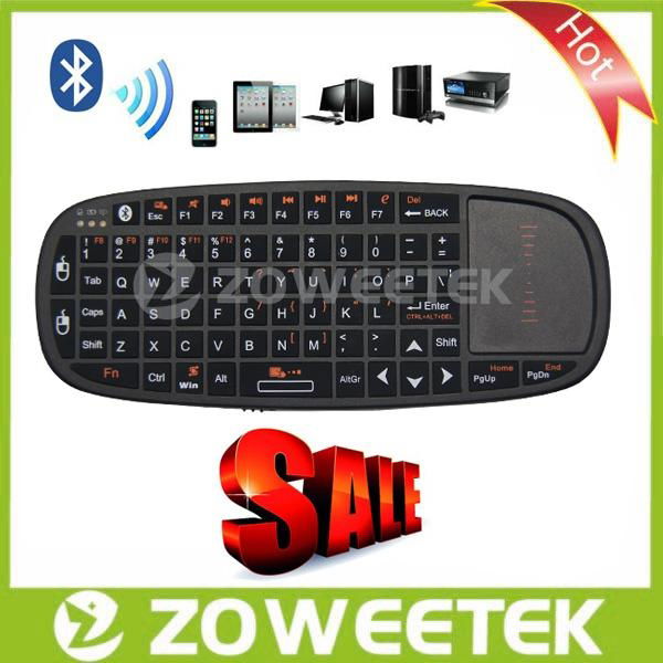 Wireless Bluetooth 3.0 Keyboard with Laser Pointer for Google TV 