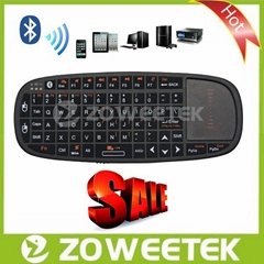 Wireless Bluetooth 3.0 Keyboard with Laser Pointer for Google TV 