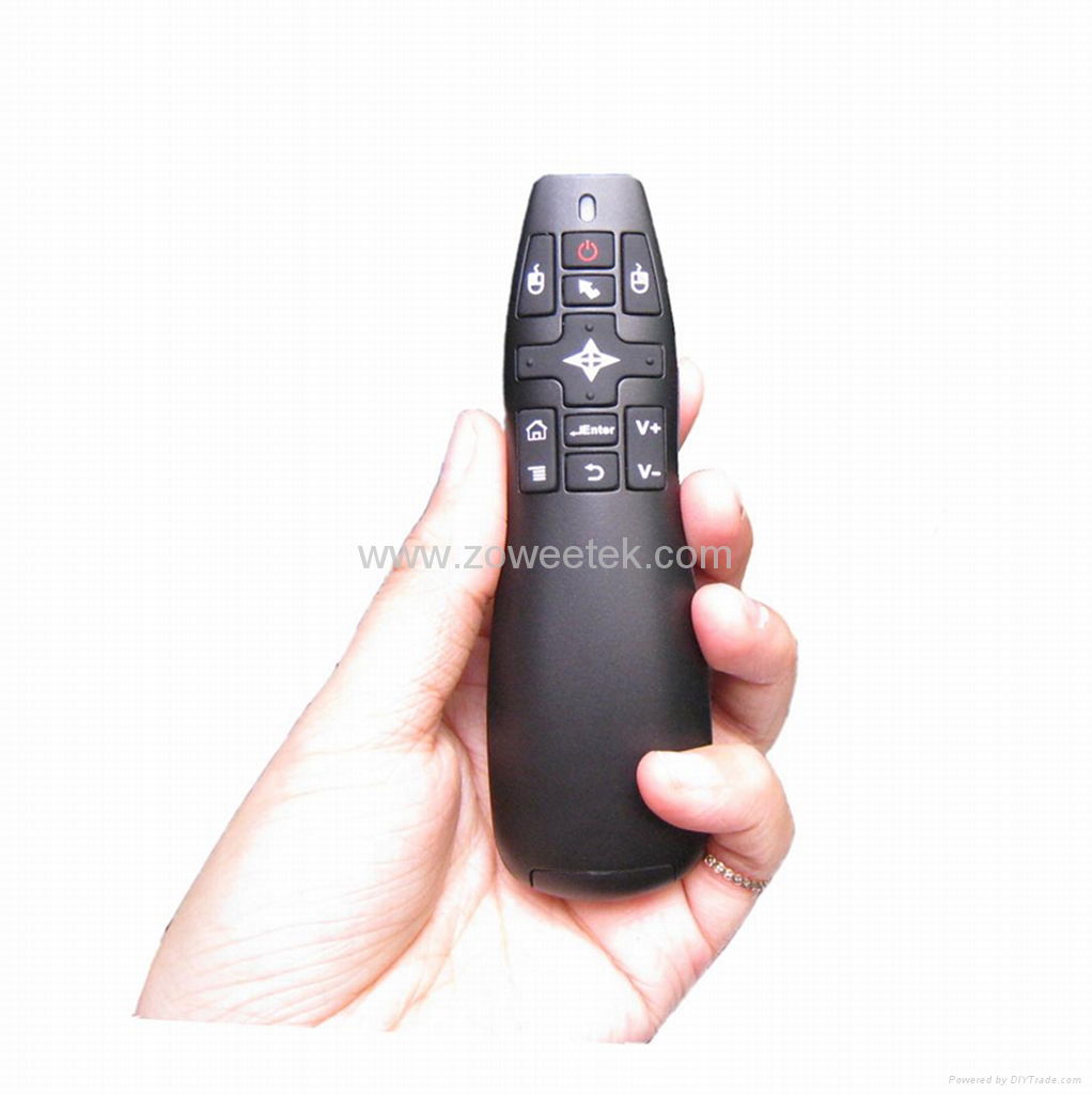 Wireless Keyboard With Laser Pointer For Google TV 4