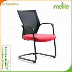 Oudee mesh cantilever visitor chair C03-MBF-NM