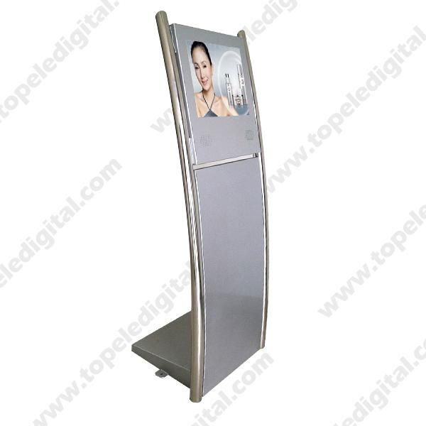 17 inch digital lcd advertising kiosk standing 2