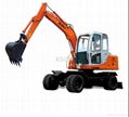 6tons of wheel excavator ST608W 1