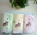 Embroidered face towels 1