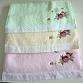 Embroidered face towels 2
