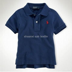 polo boy T shirt with short sleeve