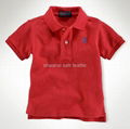 polo boy T shirt with short sleeve 2