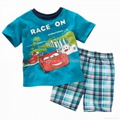 boy sets T shirt with short sleeve