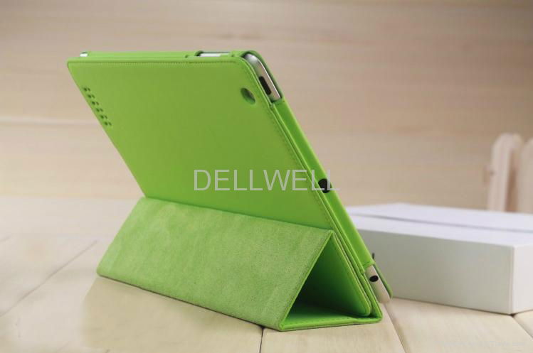  Ultra Lightweight Slim Standing Case with Auto Feature for ipad4 and ipad3 and  3