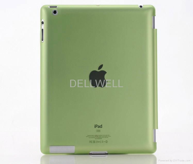 Crystal smart back cover for iPad 2 and iPad3 and iPad4 5