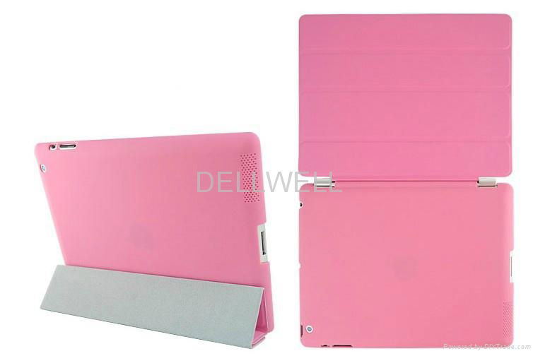  Auto Sleep Standing Smart case for ipad4 and ipad3 and ipad2 5