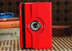 360 degree rotating standing magnetic case for iPad Mini